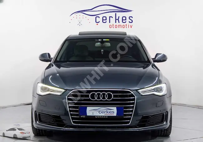 Audi A6 3.0 TDI QUATTRO  سقف بانورامي كراسي جلد  يمكن التقسيط عبر بطاقة الائتمان على 12 قسطًا.