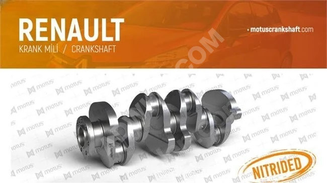 Crankshaft (MOTUS KRANK)   Renault   (MEGANE LAGUNA TRAFIC)   F9Q 1.9 DCI