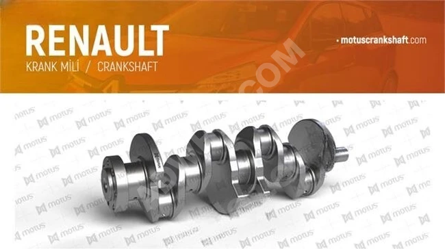 Crankshaft (MOTUS KRANK)   Renault   Express-Kangoo-Clio-Energy Dacia   Logan   E7J 1.4