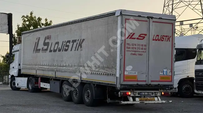 TIRSAN K.P K.Ç trailer model 2014 with BPW axle. From MİRAY