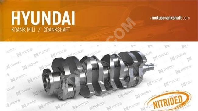 Crankshaft (MOTUS KRANK) Hyundai Tucson - Santa Fe 2.0 CRDI D4EA-4DEB