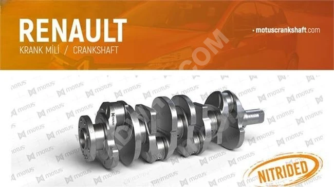 Crankshaft (MOTUS KRANK) Renault (MEGANE KOLEOS LATITUDE TRAFIC LAGUNA) M9R 2.0