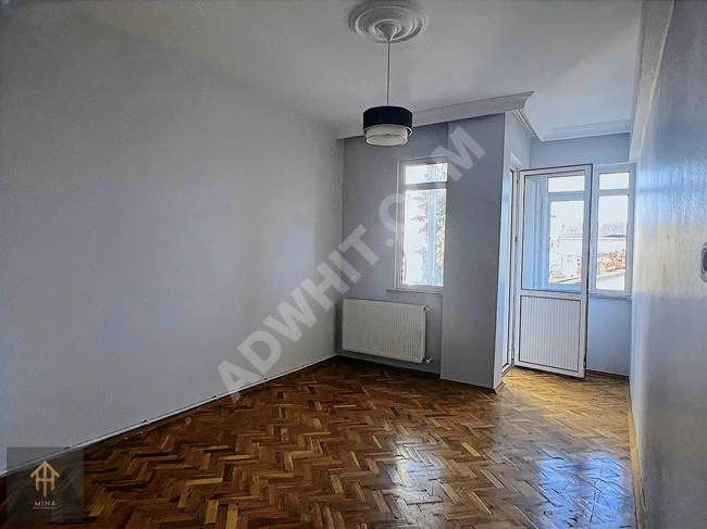 2+1 clean and painted apartment for rent on the middle floor of MİNA EMLAK