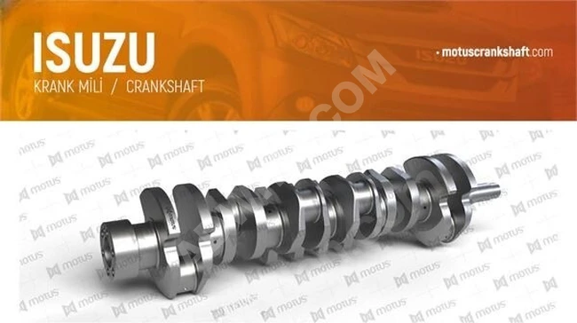 Crankshaft (MOTUS KRANK) Isuzu 6BD1T 6BB1