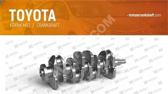 Crankshaft (MOTUS KRANK) Toyota Corolla VVTI 3ZZ 1.6