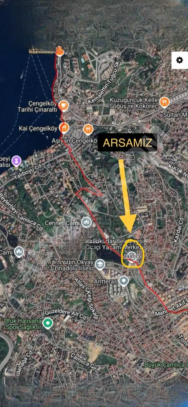 Land opportunity in the Jewel of Istanbul ÇENGELKÖY