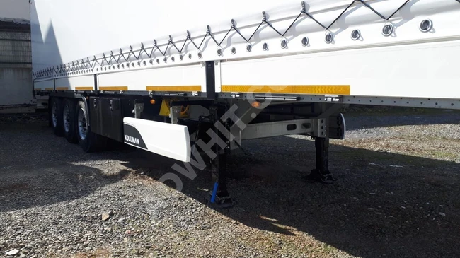 Yeni Koluman 2023 with curtained lid SEMI TRAILERS tenteli dorse