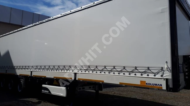 Yeni Koluman 2023 with curtained lid SEMI TRAILERS tenteli dorse