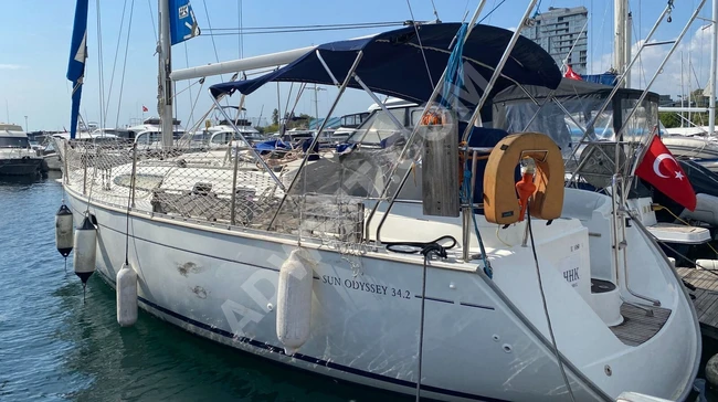 Jeanneau Sun Odyssey 34.2 / TÜRK BAYRAKLI / SEYİRE HAZIR