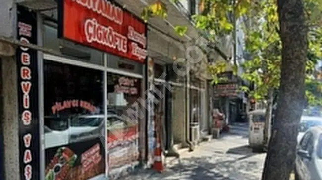 Shop for sale with vacancy on a busy street - from YILMAZ REAL ESTATE CONSULTANCY