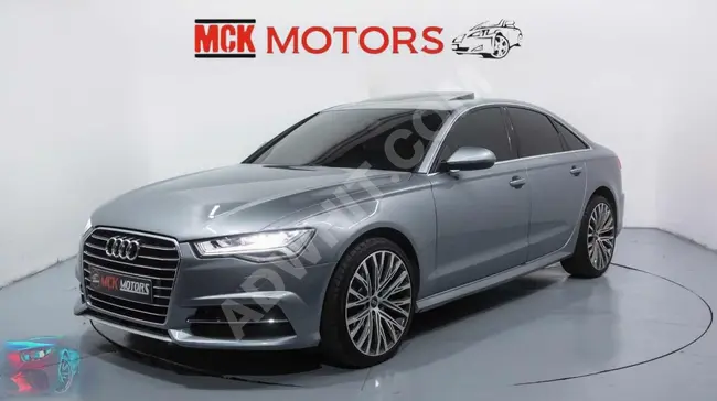 Audi  A6 SEDAN 2.0TDİ QUATTRO - من الوكالة , فتحة سقف , ميزة تثبيت السرعة , مقاعد بذاكرة - من MÇK MOTORS