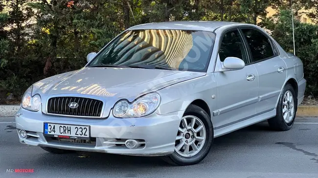 سيارة للبيع Hyundai Sonata موديل 2004 - أوتوماتيك - بدون تغيير