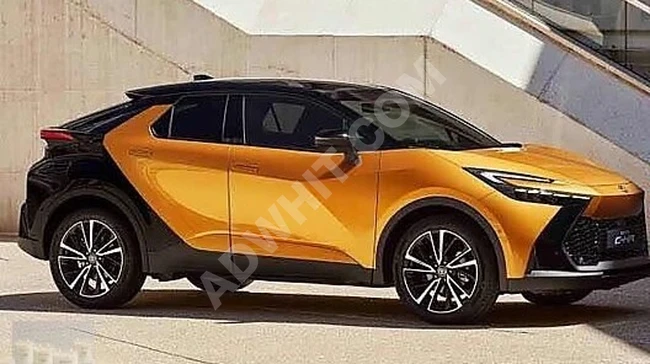 TOYOTA CHR - لوحة مخصصة لذوي الاحتياجات الخاصة , مع تقرير الإعاقة - من YÜCE MOTORS