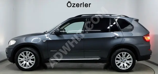 سيارة BMW X5 30d XDRİVE موديل 2011 - لون جلد بني - سقف زجاجي - مسافة 217.000 كم - بقوة 245 حصان