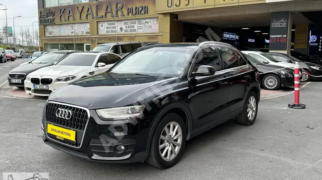 AUDI Q3 موديل 2013  1.4 TFSI S-TRONIC ب150 حصان خالية من العيوب وبدون طلاء