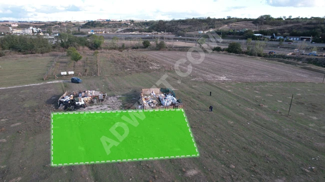 Plot of land with a single deed, area 425 square meters in TEKİRDAĞ ERGENE VELİMEŞE