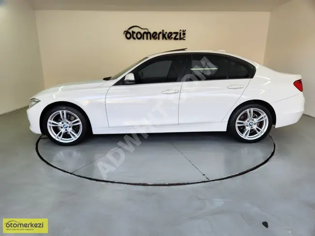 BMW 320D XDRİVE TECHNO PLUS  سقف بانورامي متاح القرض والتبادل من OTOMERKEZİ