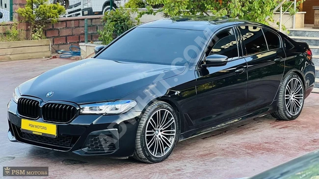 2017 BMW 520d Faceliftمزودة بشاشة Allure ومقاعد رياضية PSM MOTORS