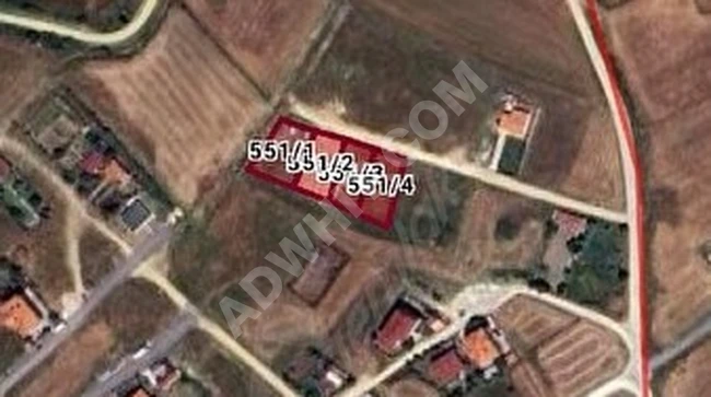 Plot of land for sale, 40% suitable for building