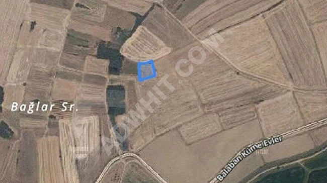 Independent agricultural land with title deed in Edirne Uzunköprü Balaban village