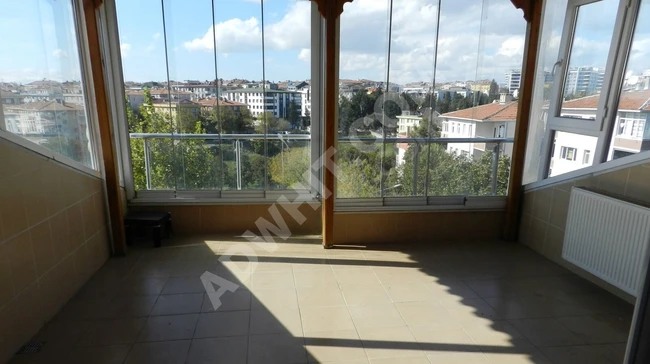 Duplex apartment with sea views, equipped with an elevator and parking, front-facing in AVCILAR