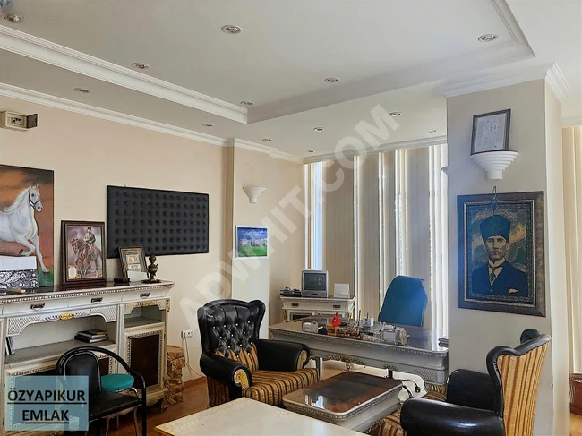 Furnished office for rent, ready with an area of 35 square meters in the B EVLER ŞİRİNEVLER area