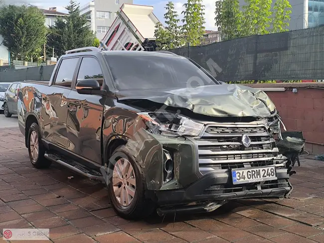 2023 - SsangYong GRAND MUSSO - Without prior damage history - Damaged car - from YARIŞ