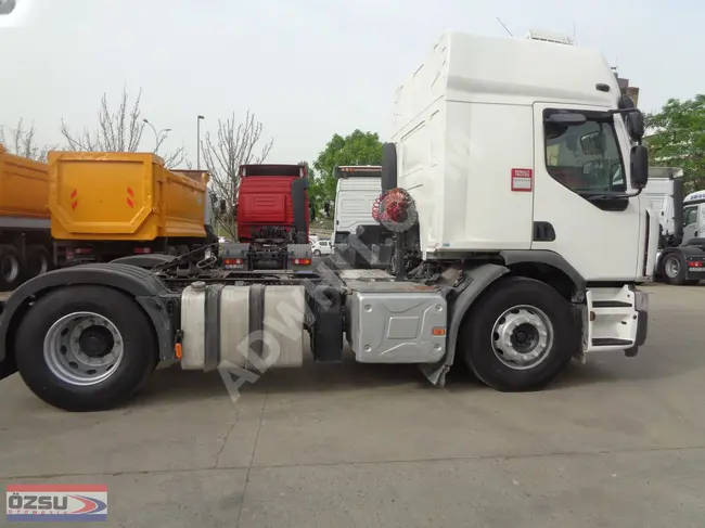 RENAULT D WIDE truck model 2017 with a retarder braking system and cover - from ÖZSU OTOMOTİV