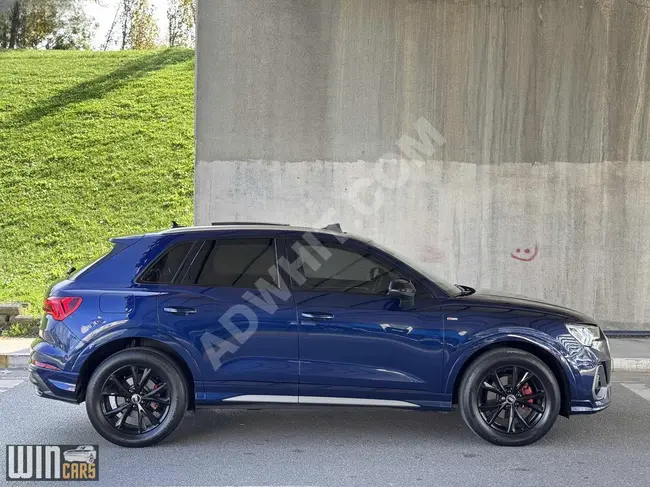 2021 - Audi Q3 35TFSI S Line HYBRİD - سقف زجاجي - صندوق كهربائي - نظام فتح من دون مفتاح - من WINCARS