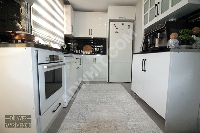 Apartment 3+1 with an area of 125 square meters with a special architectural design in BAHÇELEVLER,