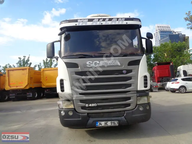 SCANIA G 420 CA 4X2 Truck, Model 2011, Tractor equipped with Air Conditioner (HSA) - from ÖZSU OTOMOTİV