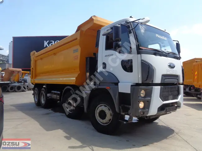 FORD CARGO 4142 Model 2018 Tipper HARDOKS, with air conditioning - from ÖZSU OTOMOTİV