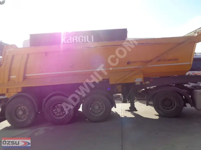 Tipper Trailer Model 2013 ÖZÜNLÜ HARDOX Basin with Automatic Cover - from ÖZSU OTOMOTİV