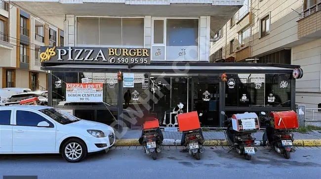 Commercial store in a new building on the main street with three floors at the price of a duplex apartment