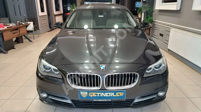 BMW 5.20İ مع صيانة من الخدمة المعتمدة، الاكثر تجهيزا (في حالة نظافة لا مثيل لها وبدون عيوب).- من ÇETİNERLER OTO