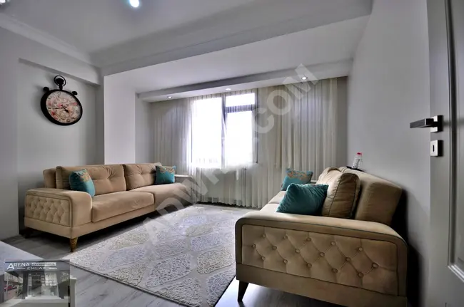 ARENA | Wonderful duplex 5+2 190m2, fifth floor, two years old in ŞİRİNEVLER