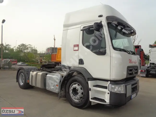 RENAULT D WIDE truck model 2017 with a retarder braking system and cover - from ÖZSU OTOMOTİV