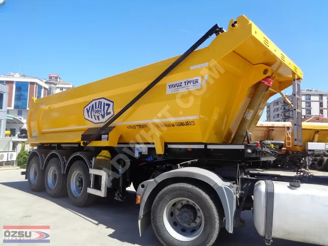 HARDOKS Tipper, Model 2024, YAVUZ TRAILER =0= 19 M3 - from ÖZSU AUTOMOTIVE