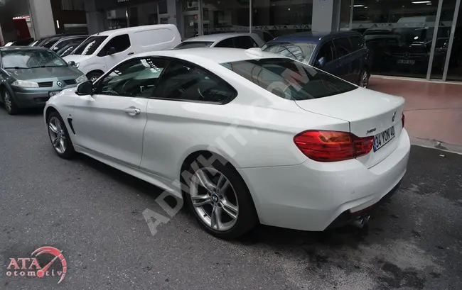 2015 - BMW  420d xDrive M Sport - عداد 181000 كم -  بدون قطع غيار