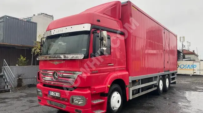 MERCEDES AXOR 2528 موديل 2006 شاحنة نقل من منزل إلى منزل