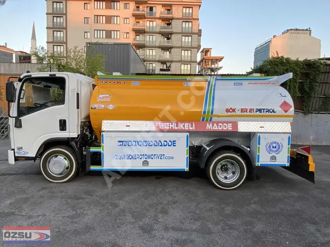 ISUZU NPR Model 2024 New Fuel Tanker