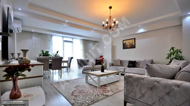 ARENA | Wonderful duplex 5+2 190m2, fifth floor, two years old in ŞİRİNEVLER