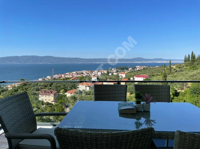 Villa with a full view of the Sea of Marmara