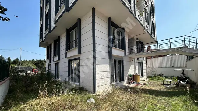 Apartment 2+1 for sale on the ground floor with a garden in a new building in SİLİVRİ DEĞİRMENKÖY