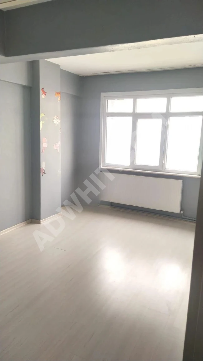 Apartment for sale 2+1 with floor ownership, the apartment is empty, located on HÜRRİYET Street, there is a missing floor