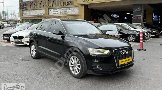 AUDI Q3 موديل 2013  1.4 TFSI S-TRONIC ب150 حصان خالية من العيوب وبدون طلاء