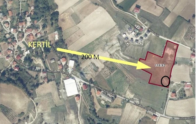 Land in Villa with Property Ownership in KAYNARCA KERTİL from TAKDİR