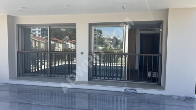 Villa with three luxurious floors for sale with a unique view in Kuşadası