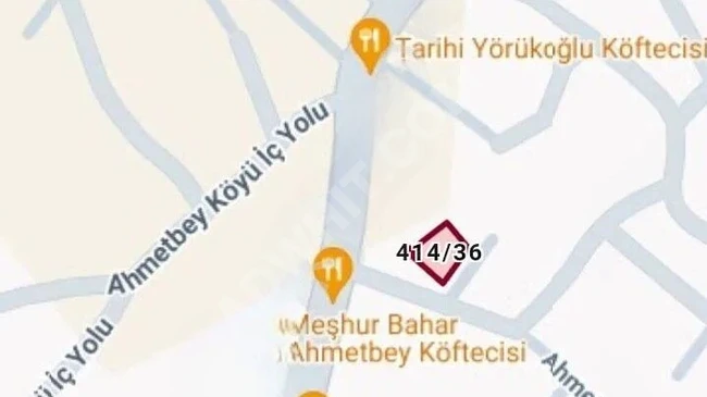 Architectural land for sale with an area of 378 m² in the village of Lüleburgaz Ahmet Bey