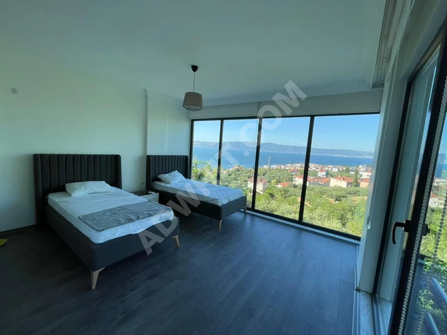 Villa with a full view of the Sea of Marmara